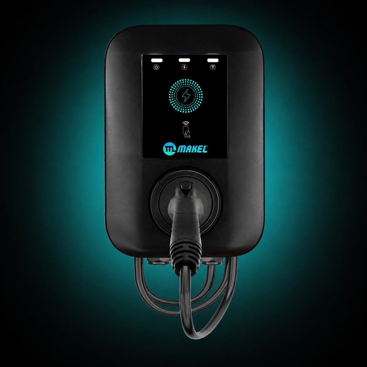 Makel Charger HomeAC7 Kablolu Tip LED Ekran (Monofaze)