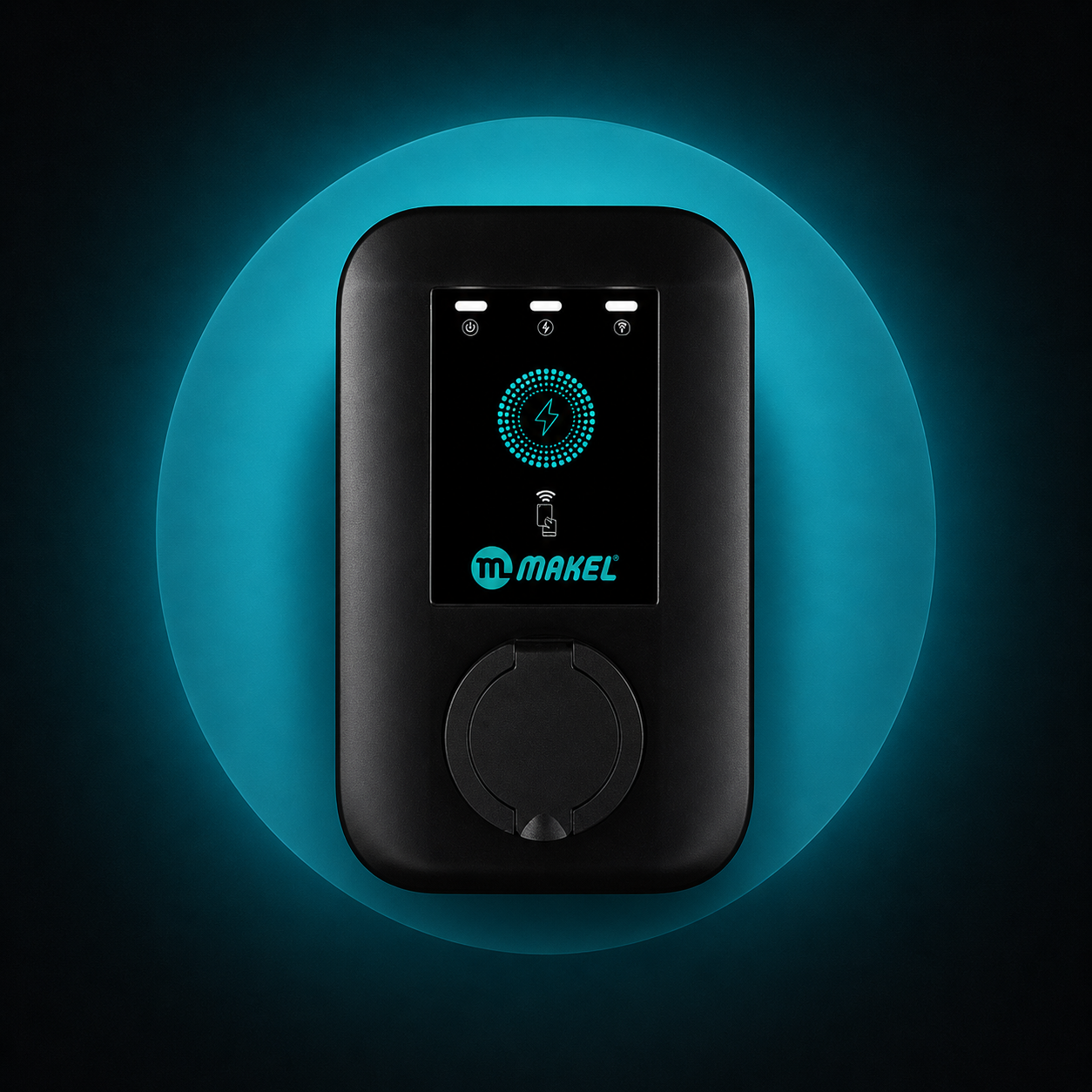 Makel Charger SmartAC7 Soketli Tip LED Ekran (Monofaze)
